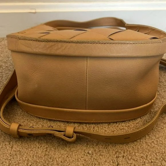 Madewell Bags Madewell The Sydney Crossbody Bag Woven Leather